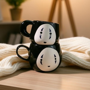 Charming Ceramic Mug – Stylish Anime Character-Inspired Pottery Cup, Perfect for Coffee, Tea, or Decorative Display