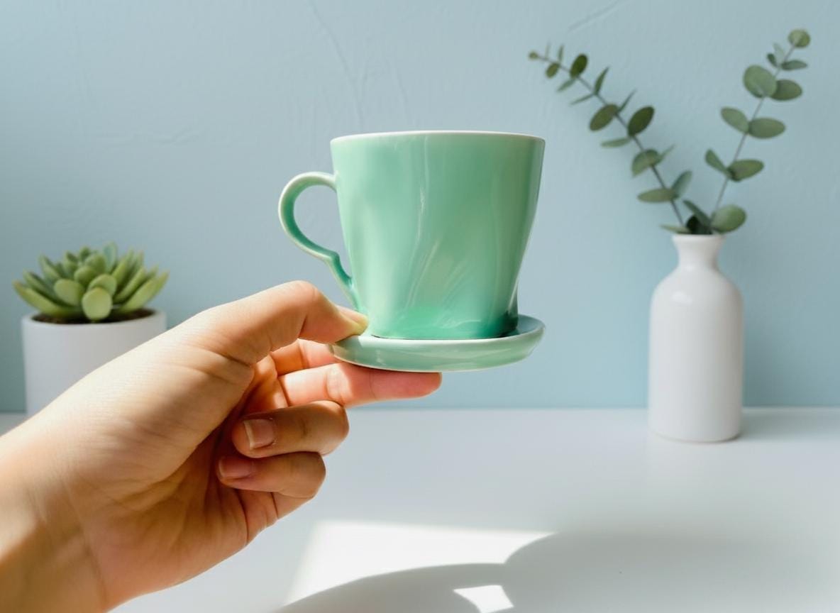 ミントグリーンのマグカップ - Etsy 日本