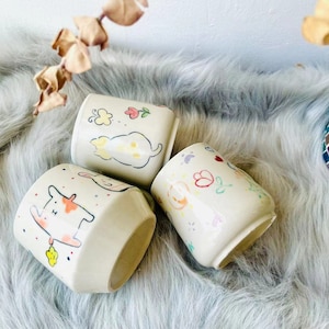 Cute Animal Design Ceramic Mug - Perfect for Coffee and Tea