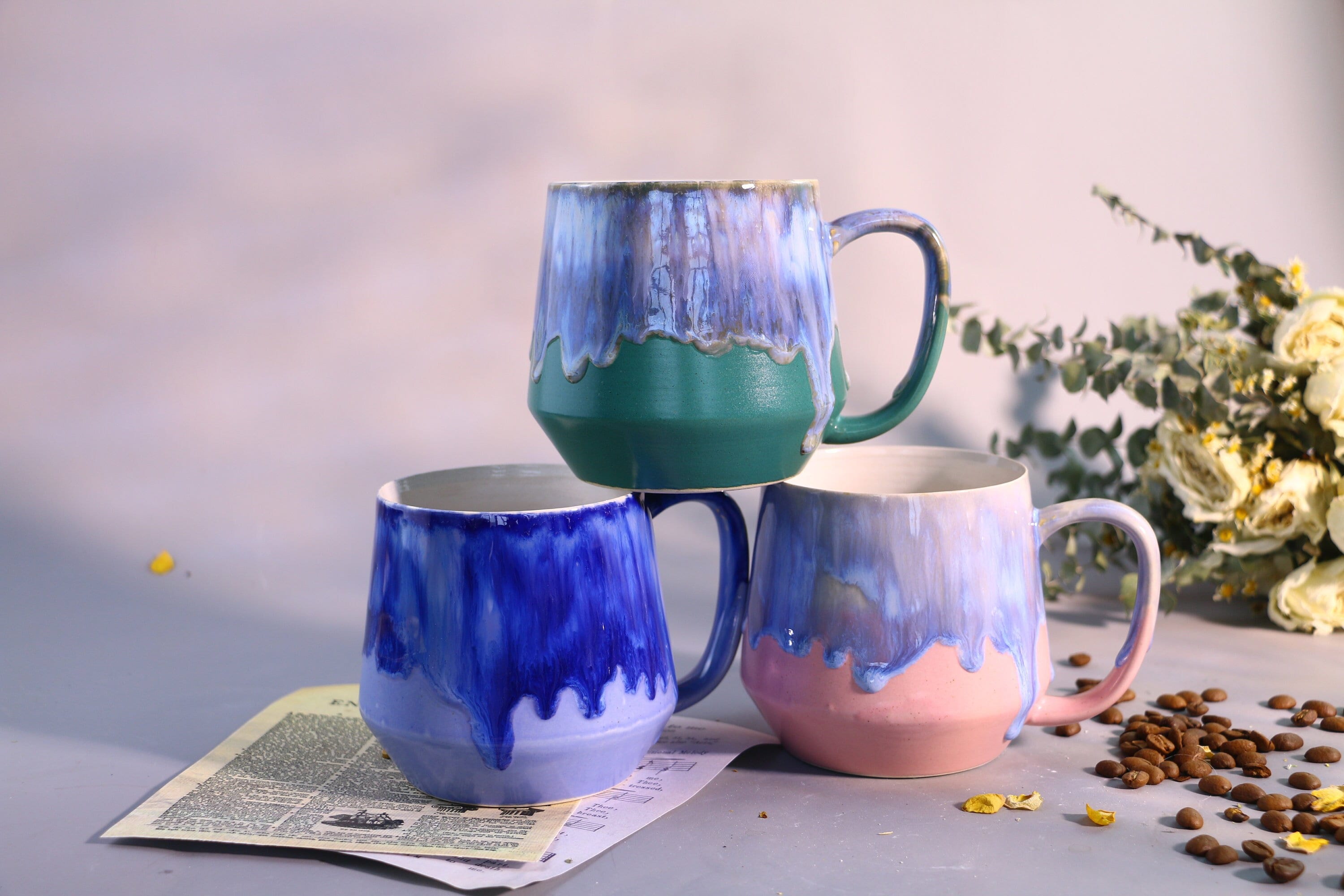 Bubble glaze pottery - Etsy 日本