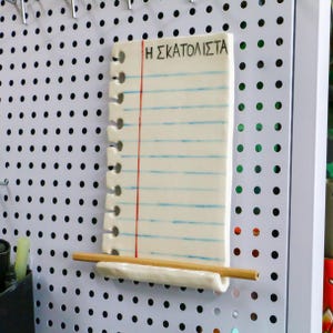 Custom Ceramic Note Magnet | Handmade Dry Erase Fridge Notepad ...