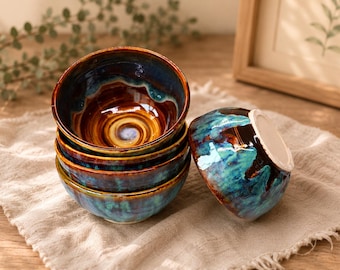 Handmade Ceramic Ramen Bowl, Personalized Rustic Dinnerware