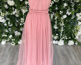 Bridesmaid Dress Infinity Dress Floor Length Maxi Wrap Convertible Dress Wedding Dress Multiway Dress
