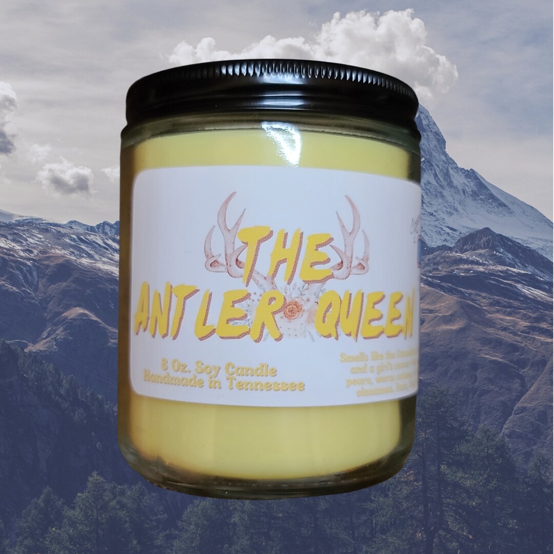 The Antler Queen Soy Candle and Wax Melt Yellowjackets Etsy