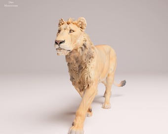 リアルライオンフィギュア 約20cm リアル ライオンフィギュア シュライヒ ライオン PVC プラスチック