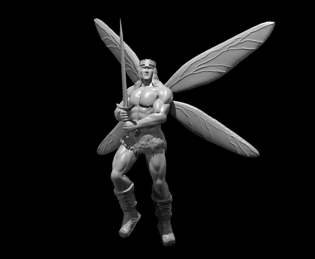 Female And Male Fairies And Pixies
