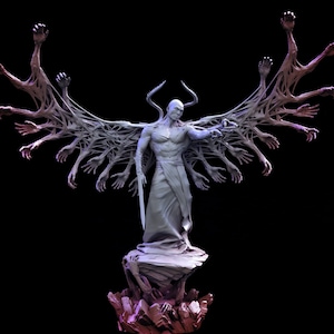 Behaftetes Celestial (25 mm Base) | Miniatur für Table Top Spiele | Harz 3D Gedrucktes Modell | Dungeons & Dragons