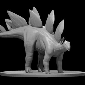 Stegosaurus Miniature for Table Top Games : Resin 3D Printed Model
