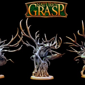 The Wendigo 3 Poses 25mm Base Miniature for Table Top Games Resin 3D Printed Model Dungeons & Dragons image 6