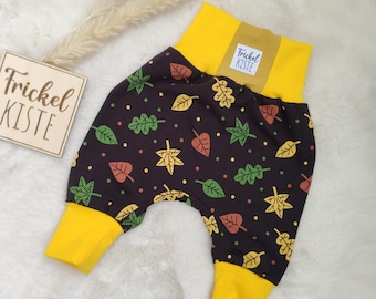 Wax pants / pump pants baby newborn autumn | Size 62 - 68