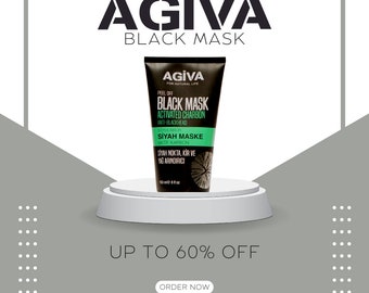Agiva Black Peel Off Mask 150ml