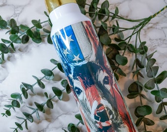 Rotwild-Jagd-Bullet Tumbler | Vaterländische 32 Unzen Edelstahl