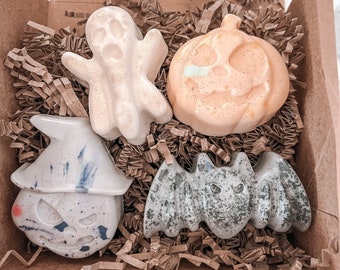 Halloweenzeepbundel (4 stuks) | Handgemaakte geitenmelkzeep