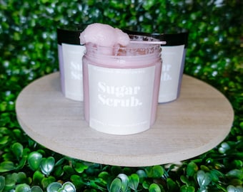 Organic Sugar Scrub | Exfoliating Scrub | Foaming Sugar Scrub | Bath Scrubs | Lavender Body Scrub | Maternity Scrub | Spa Gift Set