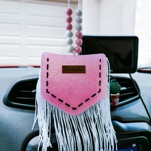 Western Jean Pocket Freshie | Car Air Freshener Hanging | Custom Car Air Freshener | New Car Gift | Car Scent Freshie | Car Scent Diffuser
