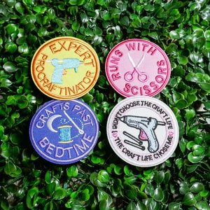 Borduurpatches knutselen | Deskundige vakman | Kan met een schaar | Knutselen voor het slapengaan | Ik heb niet voor het ambacht gekozen