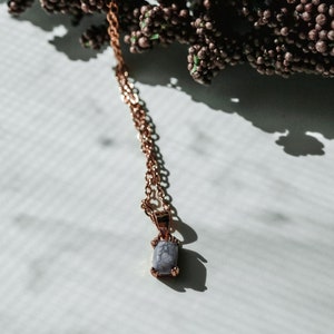 Rechteck Rose Gold oder Silber Muttermilch Halskette | DIY Muttermilch Schmuckset | Geschenk für frischgebackene Mama | Muttertagsgeschenk | Stillkette