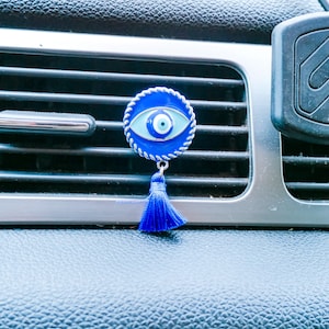 Evil Eye Car Air Freshener | Car Vent Clip Air Freshener | Car Freshener Scent Pod | Cute Car Decor | Cute Car Air Freshener