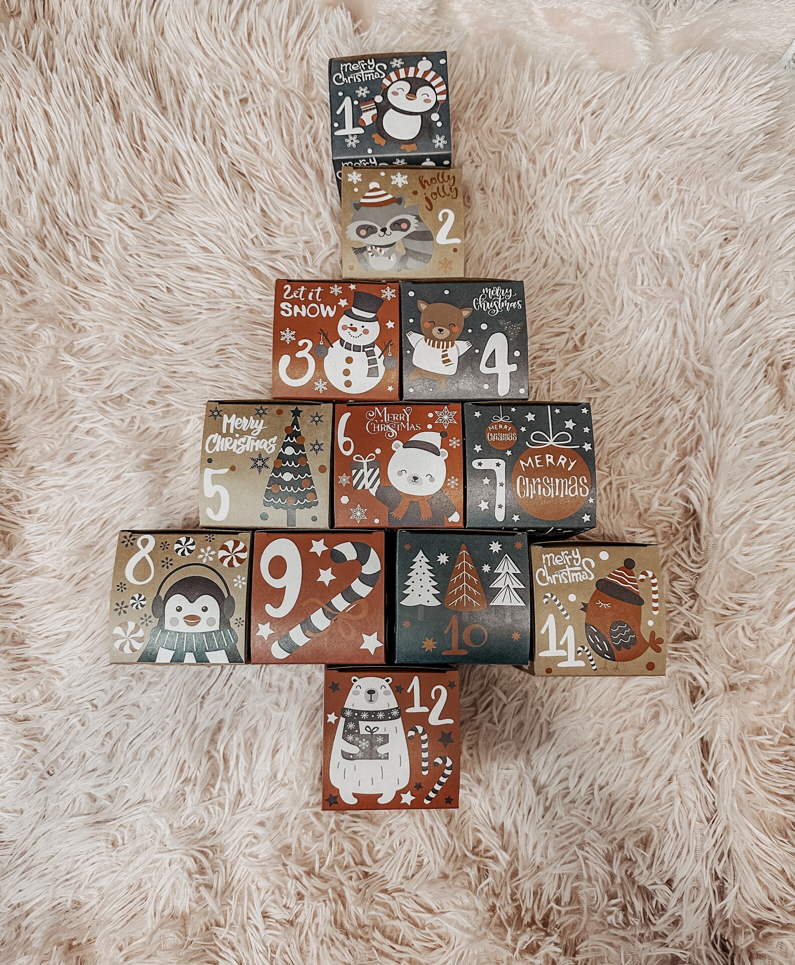 12 Days of Advent Countdown Calendar Handmade Self Care Etsy
