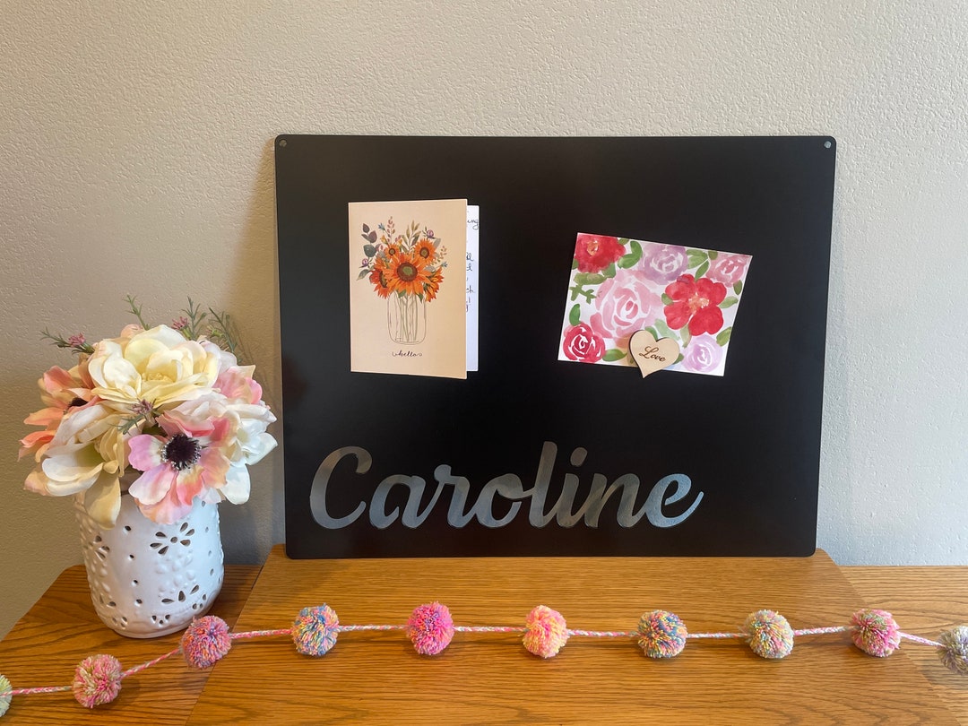 Custom Magnetic Board | Kids Magnetic Board | Childs Name Magnetic ...