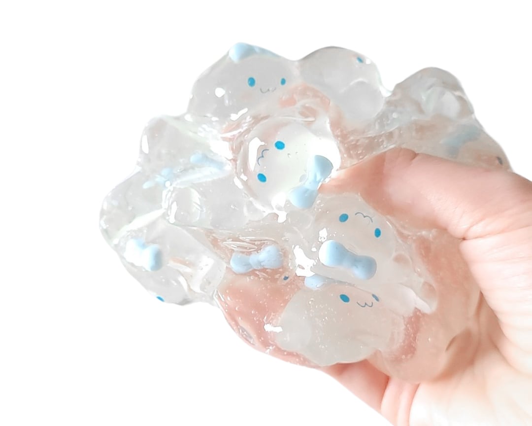 Cinnamon Roll Slime, Cinnamon Clear Slime, Kawaii Cute Slime Gifts