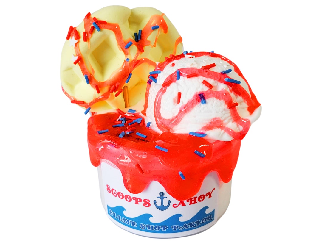 Scoops Ahoy DIY Slime Kit Stranger Things Scoops Ahoy Custom Etsy