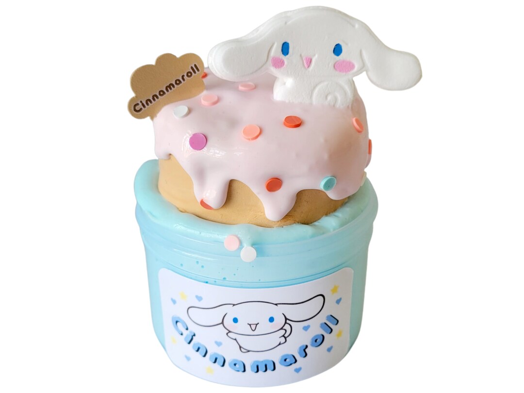 Cinnamo Roll Butter Diy Clay Slime Kit, Slime Shop, Cute Slime Gifts