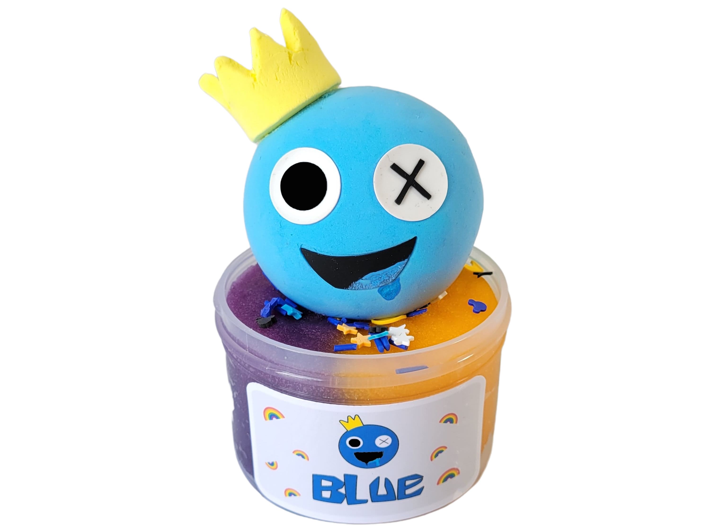 Roblox game Rainbow Friends Blue Drool Monster Inflatable Clothes