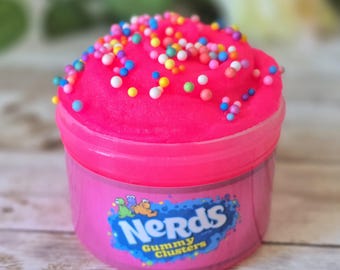 Gummy Icee Slime, Icee Texture,  ASMR gifts Gifts for kids DIY Crunchy slime Fun gifts, Candy lover gifts Cute gifts Candy