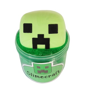 Minecrafter Gift, Minecrafter Birthday, Nephew, Niece Gift, Kids Minecrafter DIY slime kit, gamer gift, minecrafter slime, Slime Creeper