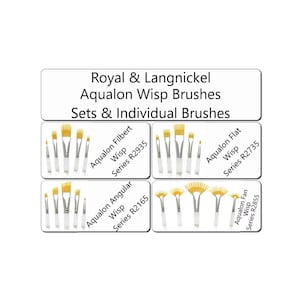 Royal Aqualon Wisp Brushes