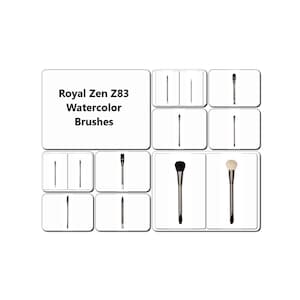 Royal Zen Z83 Watercolor Brushes