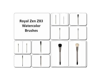 Royal Zen Z83 Watercolor Brushes