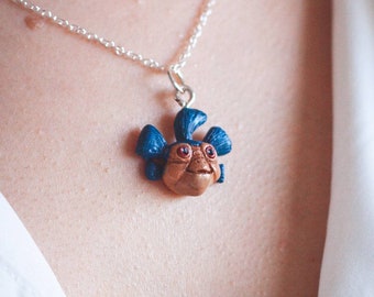 Resin jewellery / inspired by ello Worm / Labyrinth worm / Mr Worm / Labyrinth gifts / costume jewellery