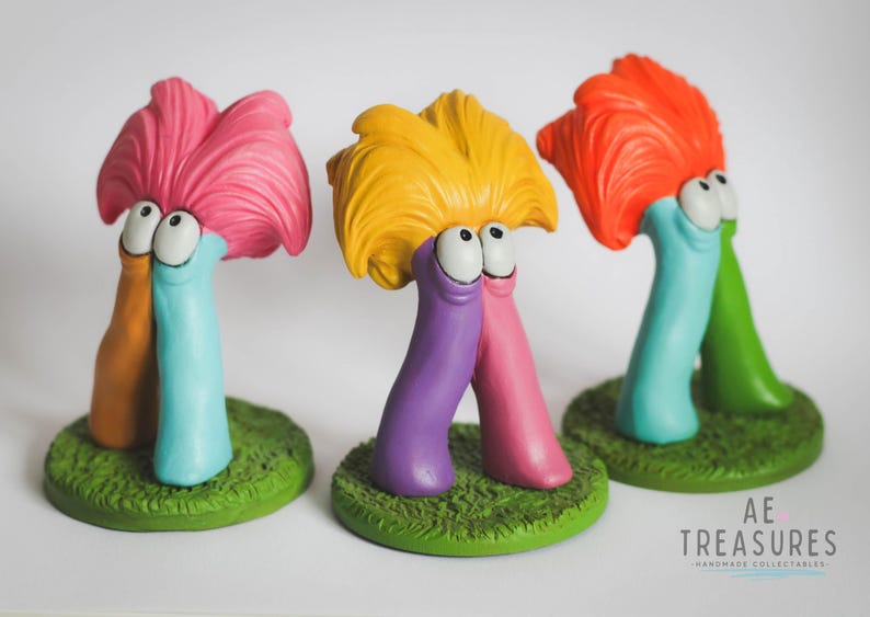 Colourful Mome Rath’s / Alice’s Adventures in Wonderland Creatures - Etsy