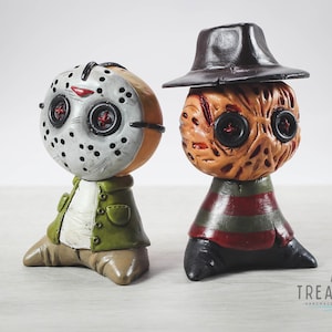 Horror Figures / Mini Horror Figures / Horror Movies / Horror Movie Figurines / Friday 13th / Nightmare St