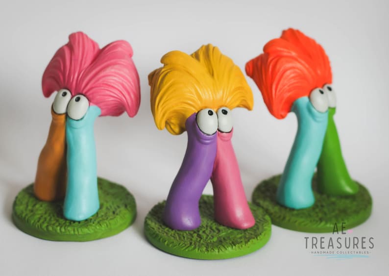 Colourful Mome Rath’s / Alice’s Adventures in Wonderland Creatures - Etsy