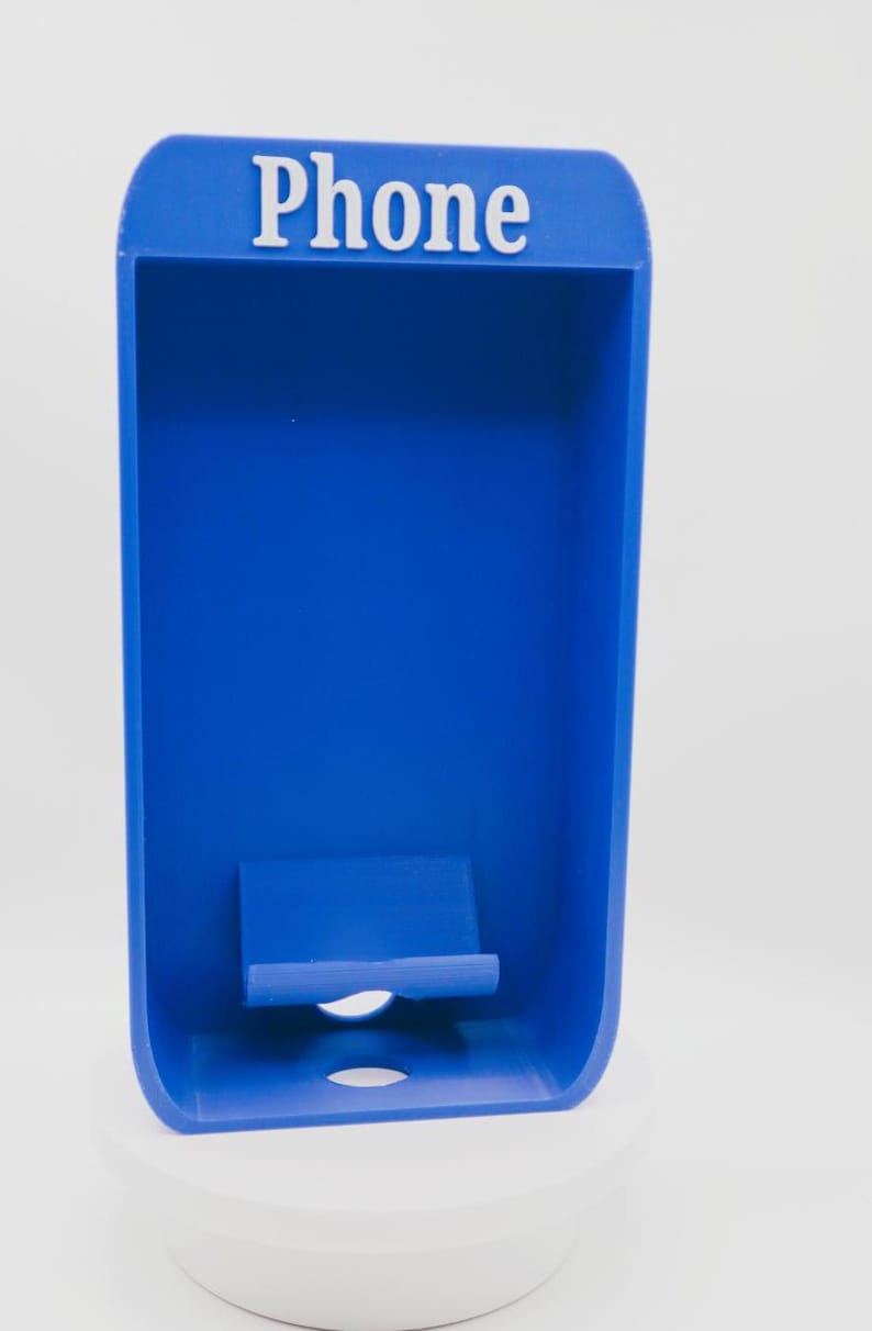 Phone Booth Phone Stand Smartphone Holder Vintage Desk Accessory Office Display image 8