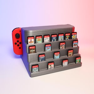 Nintendo Switch Dock XL Organizer Wielofunkcyjny stojak do gier Rozwiązanie do przechowywania kontrolerów, gier i akcesoriów