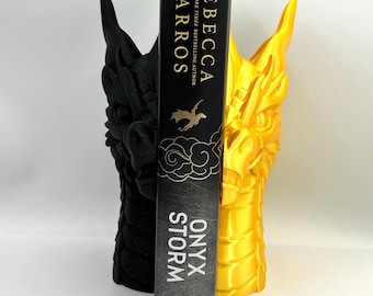 Dragon Bookends, Fantasy Shelf Decor, Book Lover Gift