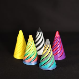 Spiral Fidget Toy Stress Relief Spiral Spinner Fun Desk Toy Perfect for Anxiety Relief Unique Gift for Kids & Adults Portable Fidget Gadget