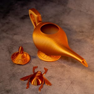 Magic Lamp from Aladdin 3D Printed
