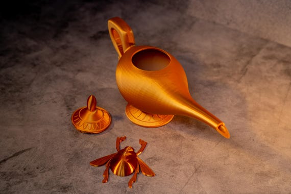 アラジンの魔法のランプを3Dプリント - Etsy 日本
