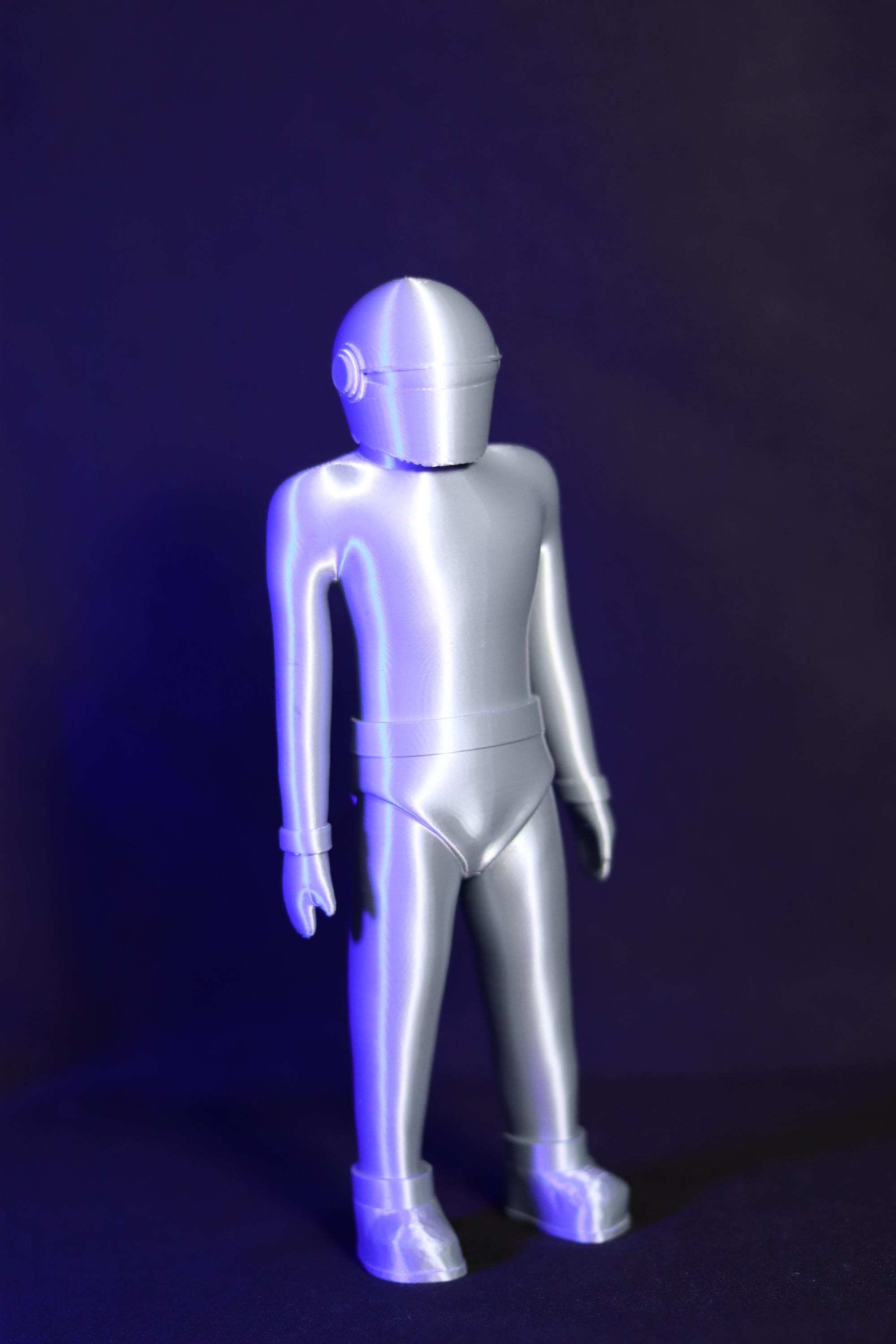 Un Robot Jouet Vintage Sur Un Fond Transparent | PSD Premium Un Robot Jouet Vintage Sur Un Fond Transparent | PSD Premium