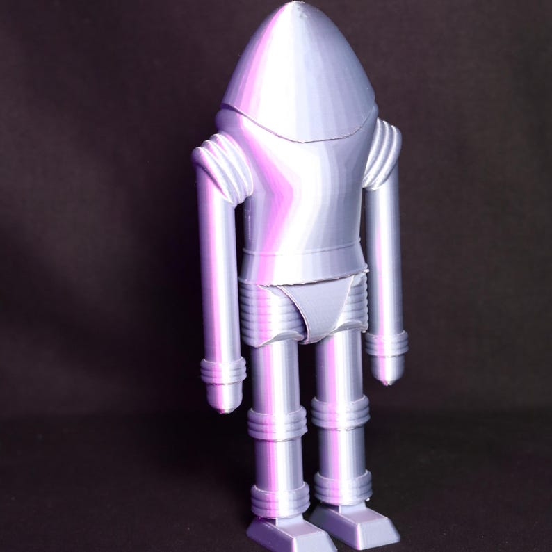 Earth vs. the Flying Saucers Robot Sci-Fi Decor Retro Collectible Robot Unique Gift for Sci-Fi Fans Classic Movie Memorabilia Vintage Robot