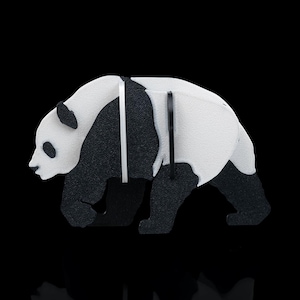 Kit Panda Cartão DIY Animal Craft Kit Divertido Quebra-cabeça 3D Presente para Crianças e Adultos Panda Colecionável Único Perfeito para Entusiastas de Artesanato