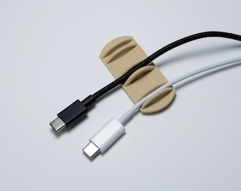 Arca 3 Cable Holder Minimalist Desk Organizer for Cables