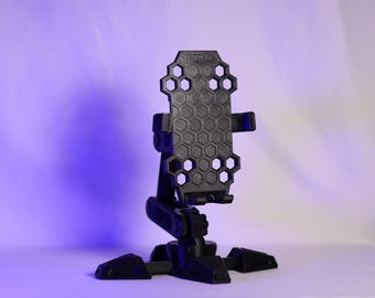 RoboArm Phone Holder: Futuristic 3D Printed Desk Accessory