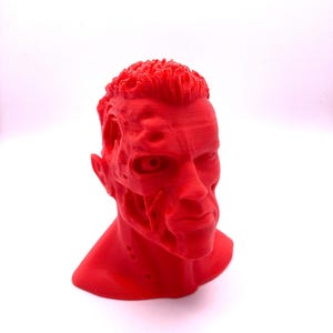 Terminator T-800 Bust Decor High Quality Sci-Fi Sculpture Perfect Gift for Terminator Fans Unique Collectible T-800 Figure