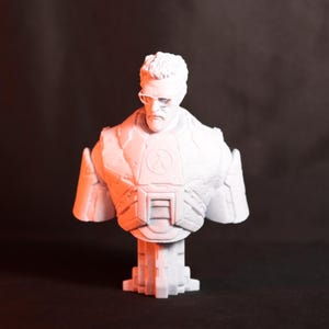 Gordon Freeman Bust Detailed Half-Life Decor High Quality  Sculpture Perfect Gift for Gamers Collectible Gordon Freeman Figure